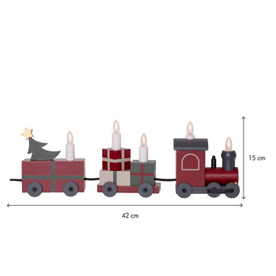 Ljusstake Jultåg 42cm