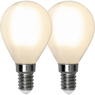Klotlampa LED Matt 2,5W 250lm E14 2700K 2-pack