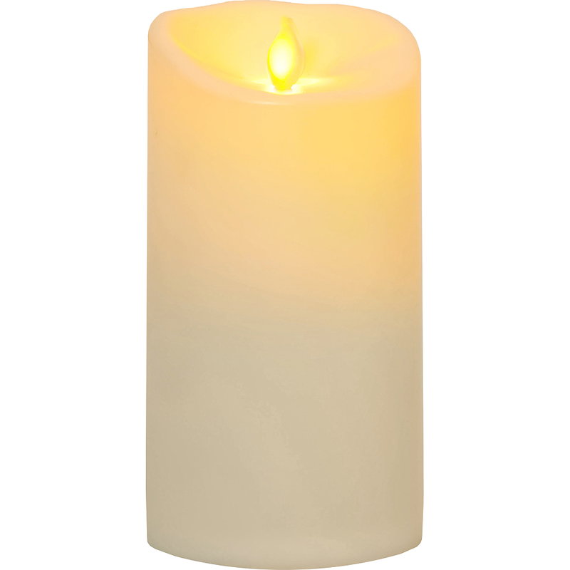 Blockljus M-Twinkle Vit 17,5cm