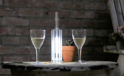 Flaska Stripes för Bottlelight flasklampa