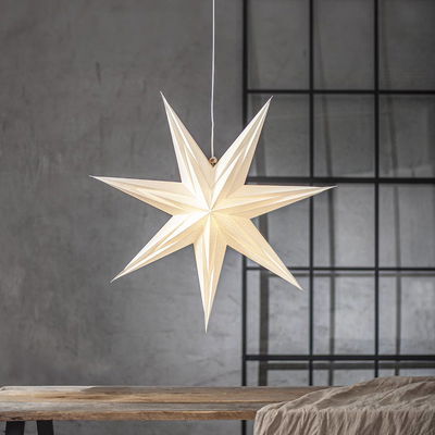 Julstjärna Holly Vit 60cm