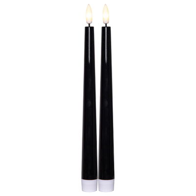 Antikljus Flamme Candy Svart