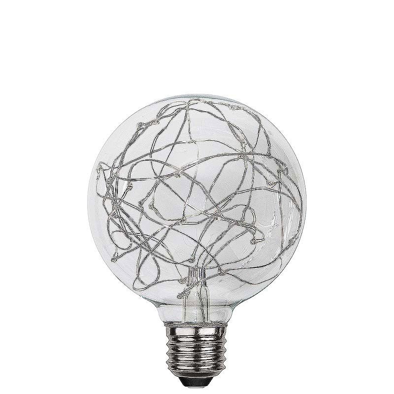 Globlampa Ø95 Dew Drop LED 1,5W 20lm E27 Globlampa Ø95 Dew Drop LED 1,5W 20lm E27