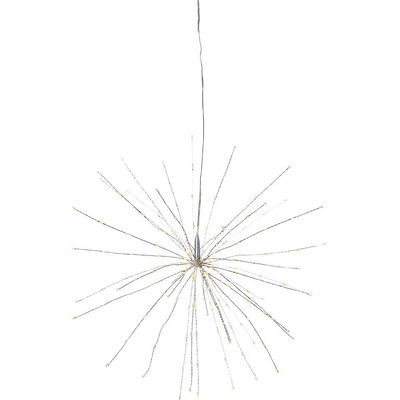 Hängande dekoration Firework Silver 45cm
