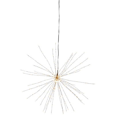Hängande dekoration Firework Svart 45cm