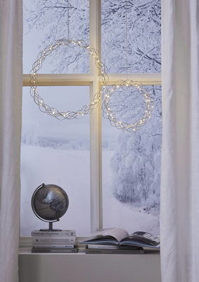 Krans Curly Krom 45cm