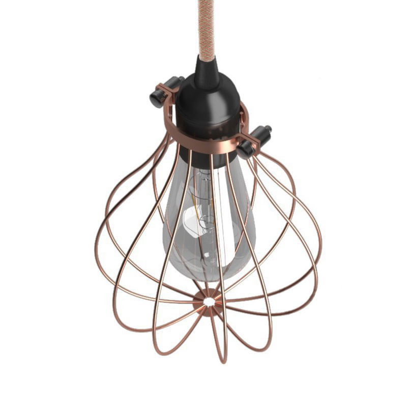 Lampskärm Bur Drop Koppar Lampskärm Bur Drop Koppar | Creative Cables Återförsäljare