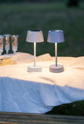 Bordslampa Solcell Solei Blå