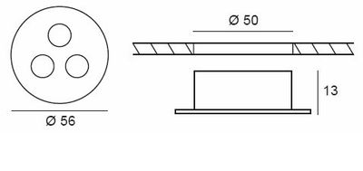 Beirut LED 3W IP43