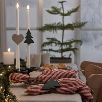 Ljusmanschett Tillbehör Gran 2-Pack