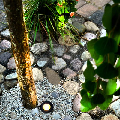 Markspot Onyx 5W 350lm 3000K Mörkgrå LightsOn Garden Plug & Play