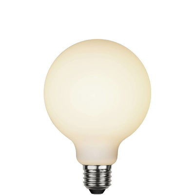 Globlampa Ø95 LED 400lm E27 Filament Opal 2600K Dim