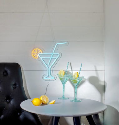 Väggdekoration Plexy Drink Coctail