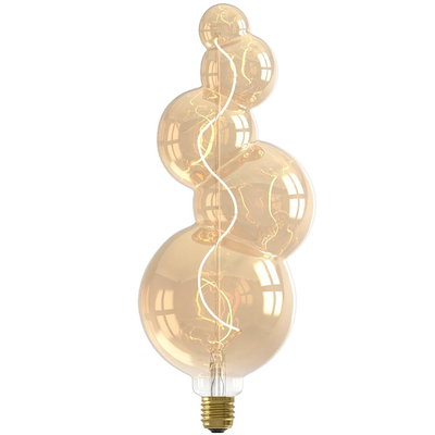 Dekorationslampa Ø125 Alicante Gold LED 130lm E27 1800K Dim