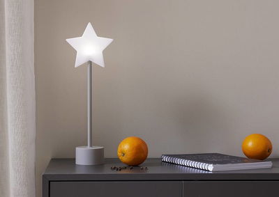 Blizz Uppladdningsbar Stjärna på fot - Grå