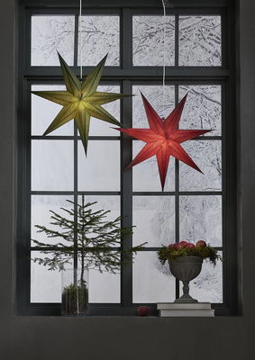 Julstjärna Holly Grön 60cm