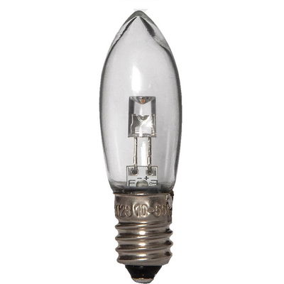 Topplampa Klar E10 2000K LED Varmvit 7-pack