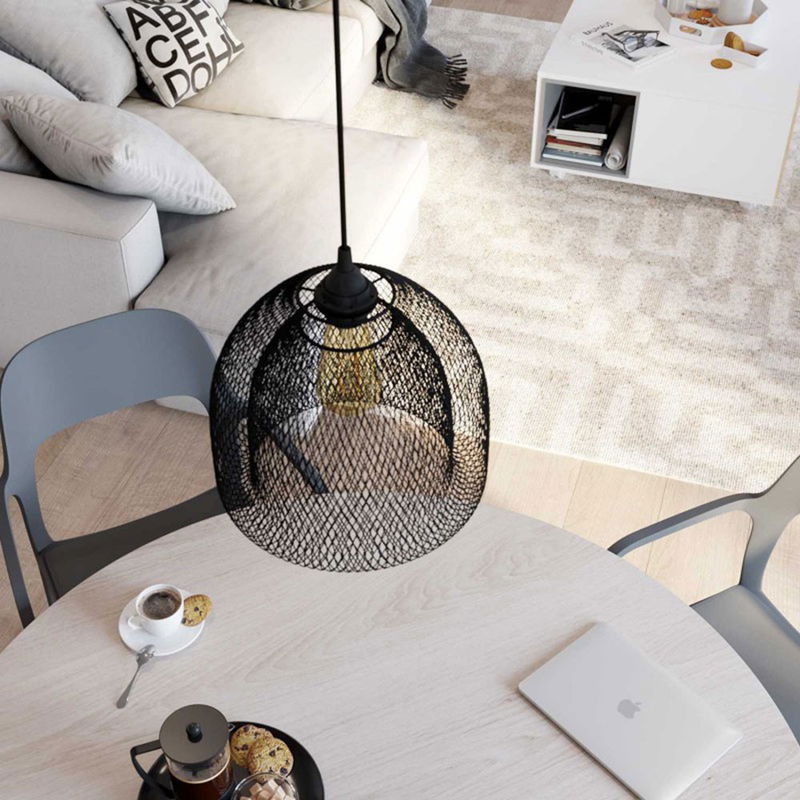 Lampskärm Bur Ghostbell XL Svart Lampskärm Bur Ghostbell XL Svart | Creative Cables
