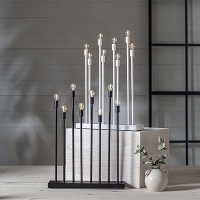 Ljusstake LADDA Svart Uppladdningsbar