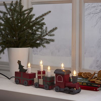 Ljusstake Christmas Train
