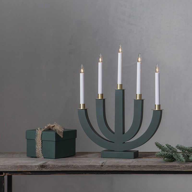Ljusstake Accent Vit Ljusstake Accent Vit