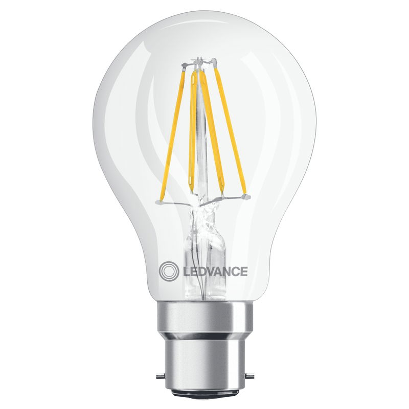 Normallampa LED 470lm B22 2700K Ledvance
