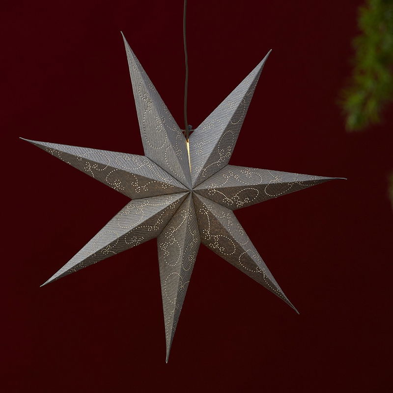 Julstjärna Decorus Guld 63cm Julstjärna Decorus Guld 63cm