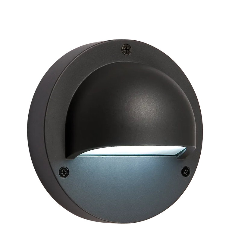 Vägglampa Deimos 1W 22lm IP44 Antracit