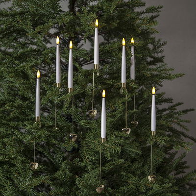 Julgransbelysning Flamme 8LED