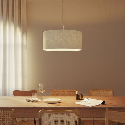 Lampskärm Cilindro ljus Jute - 58cm