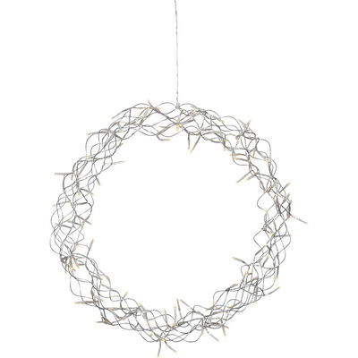 Julstjärna Krans Curly 50cm
