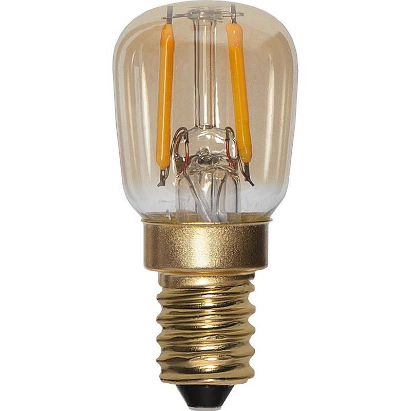 Päronlampa LED Soft Glow Amber 0,5W 30lm E14 2000K Päronlampa LED Soft Glow Amber 0,5W 30lm E14 2000K