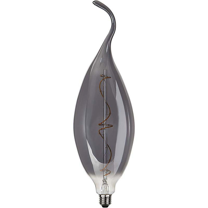 Dimbar Dekorationslampa Ø125 Industrial Vintage Smoke LED 4,0W 85lm E27