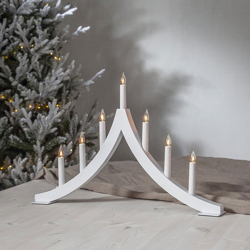 Ljusstake Pagod Grå 40cm