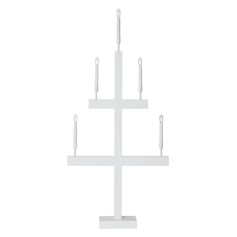 Ljusstake Storm Vit 118cm Ljusstake Storm Vit 118cm