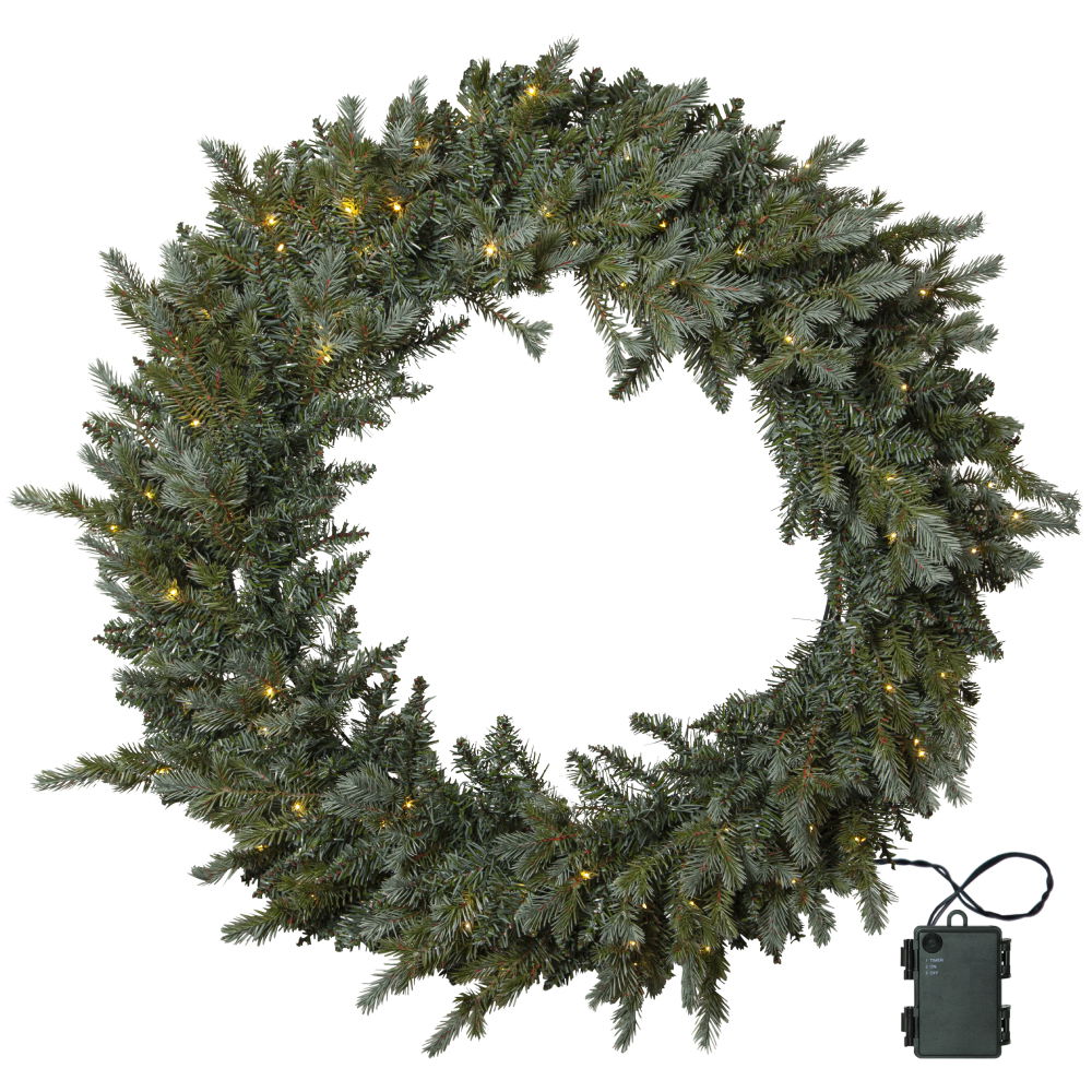 Krans Greyland 100cm med 80-LED lampor Krans Greyland 100cm med 80-LED lampor