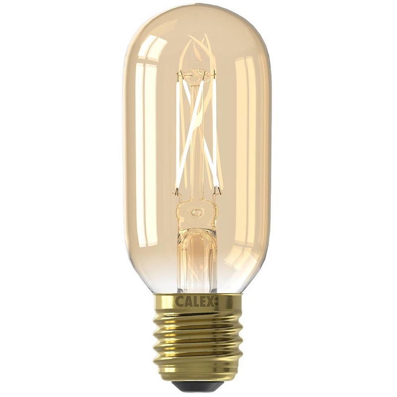 Rörlampa Gold Amber LED 250lm E27 2100K Dim