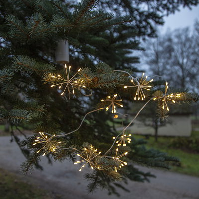 Ljusslinga Dew Drops 96 Flower Vit