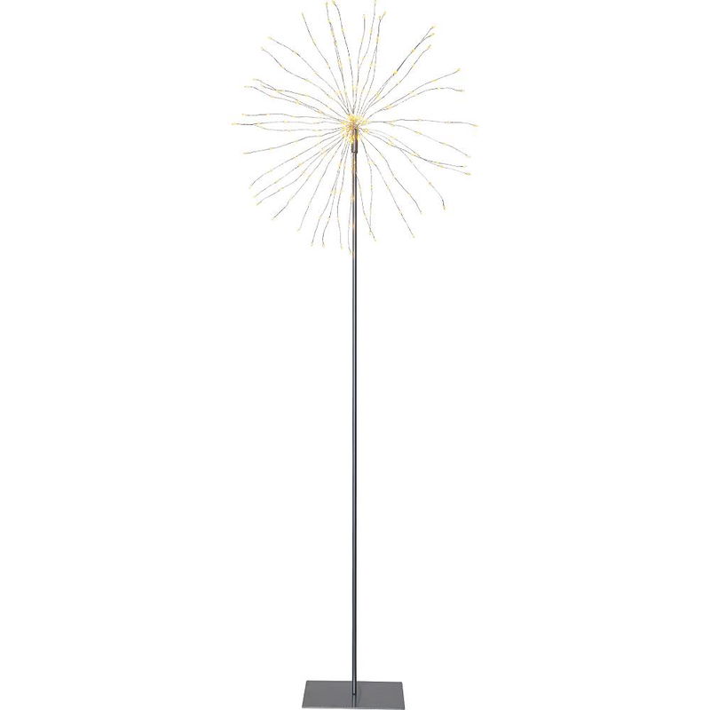 Dekoration på fot Firework Silver 130cm Dekoration på fot Firework Silver 130cm