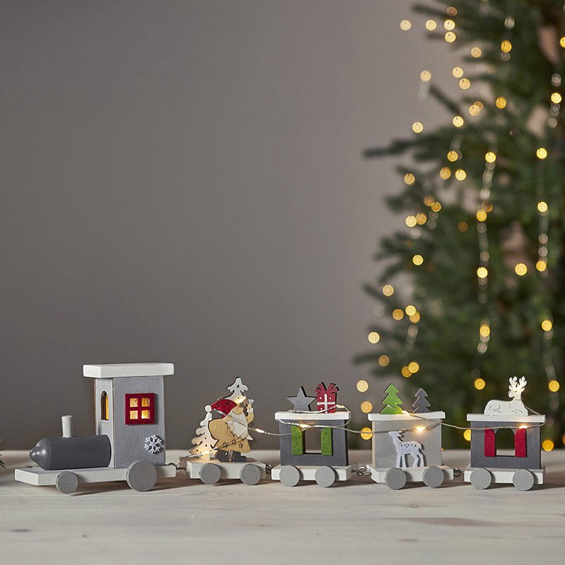 Juldekoration Loke Grå