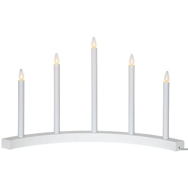 Ljusstake Accent Grå Ljusstake Accent Grå