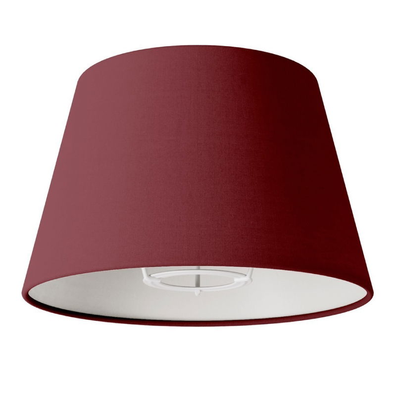 Lampskärm S 20cm Bordeaux Arenal för bord & vägglampa