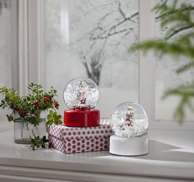 Juldekoration Play Snöglob Röd