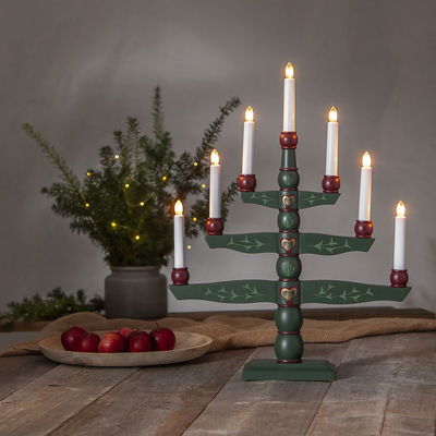 Ljusstake Tradition Grön