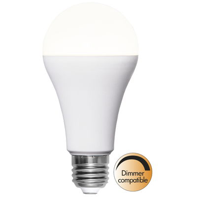 Kallvit Dimbar Normallampa LED 18,0W 2452lm E27 Opal