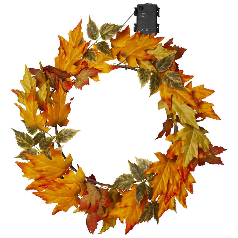 Krans Autumn / Höst 45cm Batteri Krans Autumn / Höst 45cm Batteri