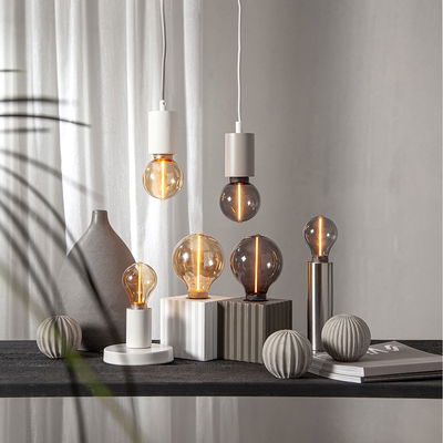 Normallampa LED-lampa E27 A60 Decoled One 3-step dimming Rökfärgad