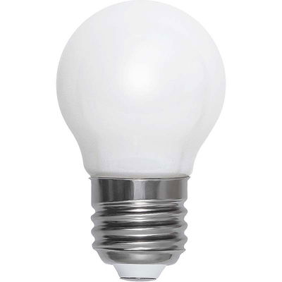Klotlampa LED Filament Opalvit 2,0W 150lm  E27 2700K
