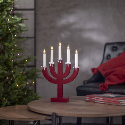 Ljusmanschett Rosett 7-Pack vit