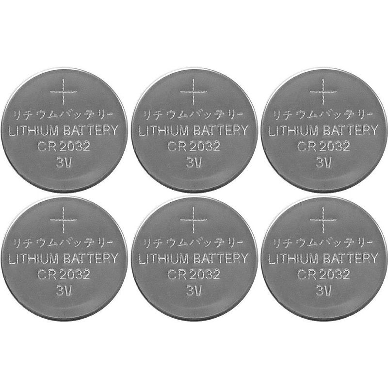 Batteri 6-Pack CR2032